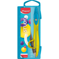 Maped Zirkelkasten STUDY FANCY, 2-teilig, farbig sortiert