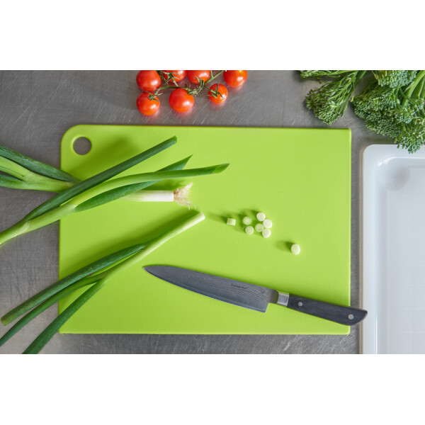 plast team Schneidebrett "Thick-Line", 345 x 245 mm, grün