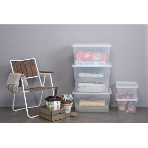 plast team Aufbewahrungsbox BASIC BOX, 2,3 Liter