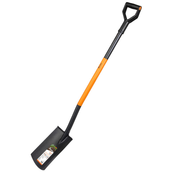 Bradas Spaten, L&auml;nge 1.250 mm, schwarz orange