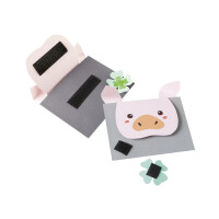 folia Klettband, 20 mm x 2 m, selbstklebend, weiß