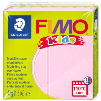 FIMO kids Modelliermasse, ofenhärtend, rosa, 42 g