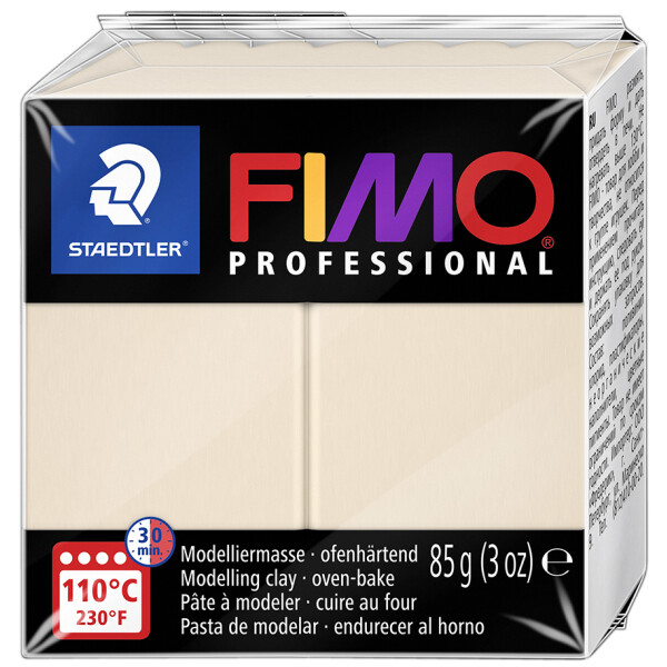 FIMO PROFESSIONAL Modelliermasse, zitronengelb, 85 g