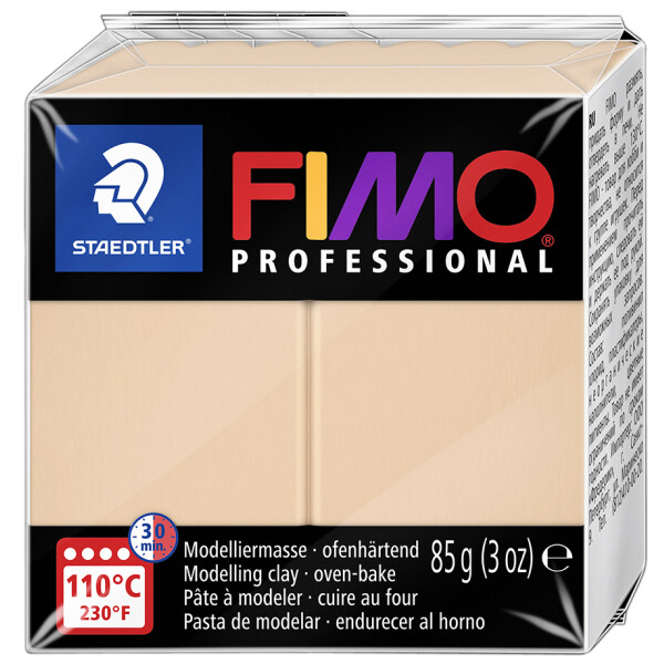 FIMO PROFESSIONAL Modelliermasse, zitronengelb, 85 g