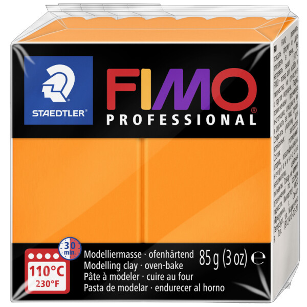 FIMO PROFESSIONAL Modelliermasse, zitronengelb, 85 g