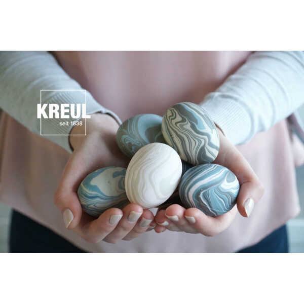 KREUL Marmorierfarbe "Magic Marble" matt, Set Chalky Living