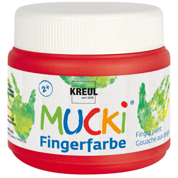 KREUL Fingerfarbe "MUCKI", orange, 150 ml