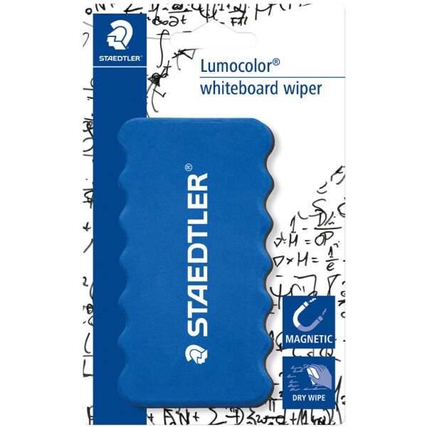 STAEDTLER Lumocolor Tafell&ouml;scher whiteboard-wiper 652, blau