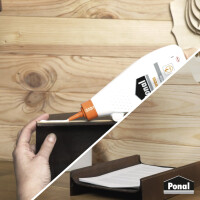 Ponal Express Holzleim, lösemittelfrei, 550 g Flasche