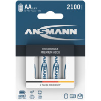 ANSMANN NiMH Akku maxE, Mignon (AA) 2.100 mAh, 4er Blister