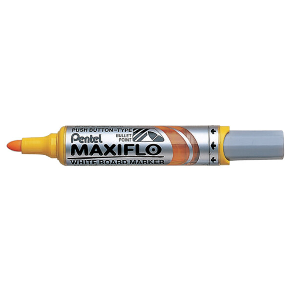 Pentel Whiteboard-Marker MAXIFLO MWL5M, gelb