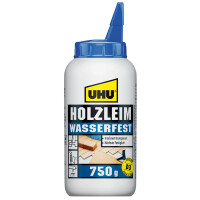 UHU Holzleim wasserfest D3, lösemittelfrei, 75 g...