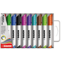 Kores Whiteboard-Marker K MARKER XW1, Rundspitze, 6er Etui