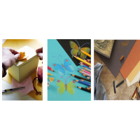 CANSON Zeichenpapier Mi-Teintes, DIN A3, leuchtende Farben