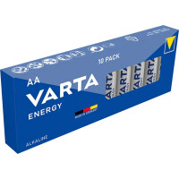 VARTA Alkaline Batterie Energy, Mignon (AA LR6)