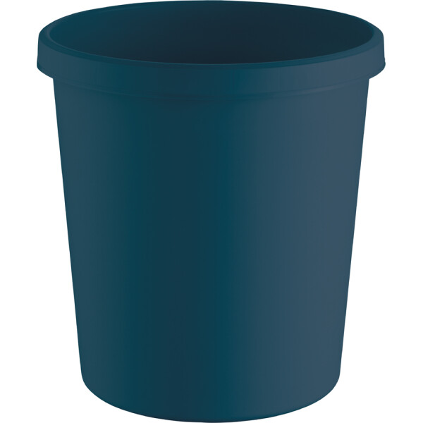 helit Papierkorb "the green german", 18 Liter, lichtgrau