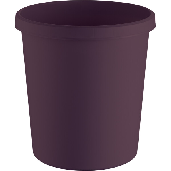 helit Papierkorb "the green german", 18 Liter, lichtgrau