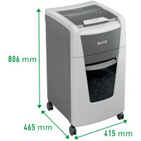 LEITZ Aktenvernichter IQ AutoFeed OfficePro 300 P4,...