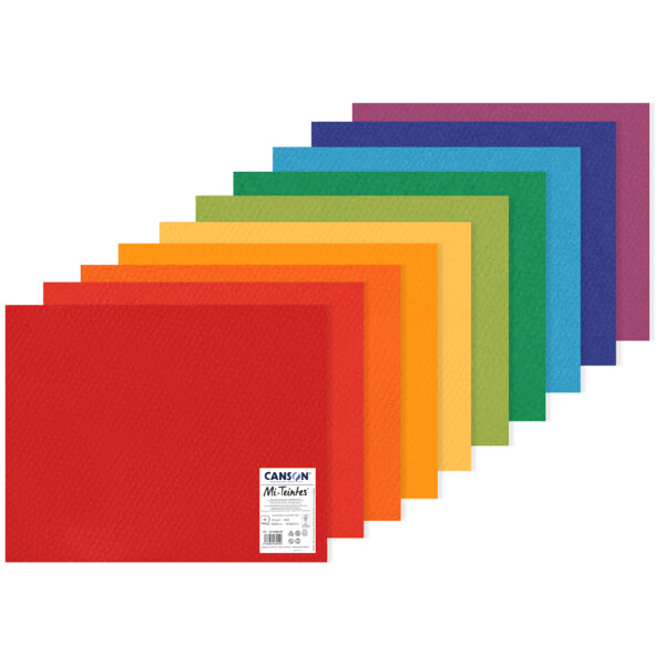 CANSON Zeichenpapier Mi-Teintes, 500 x 650 mm, sortiert