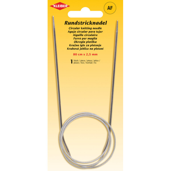 KLEIBER Rundstricknadel, 800 mm x 4,0 mm