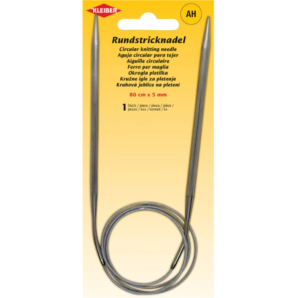 KLEIBER Rundstricknadel, 800 mm x 4,0 mm