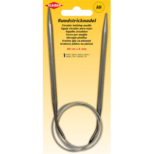 KLEIBER Rundstricknadel, 800 mm x 4,0 mm