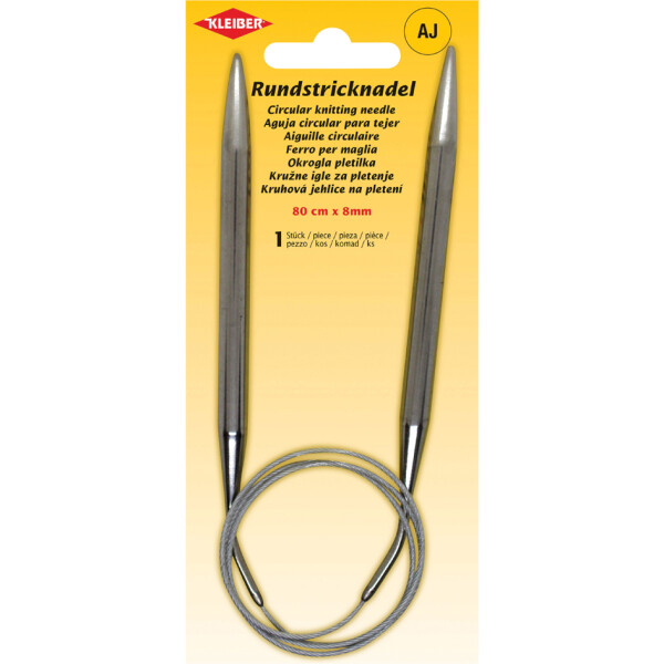 KLEIBER Rundstricknadel, 800 mm x 5,5 mm