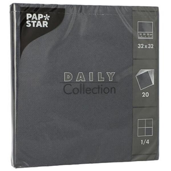 PAPSTAR Lunch-Servietten, 320 x 320 mm, 3-lagig, champagner