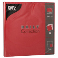 PAPSTAR Lunch-Servietten, 320 x 320 mm, 3-lagig, champagner