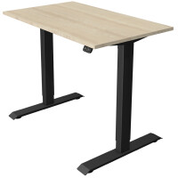 kerkmann Sitz-Steh-Schreibtisch Move 1, (B)1.800 mm, graphit