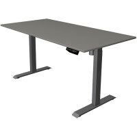 kerkmann Sitz-Steh-Schreibtisch Move 1, (B)1.000 mm, grau