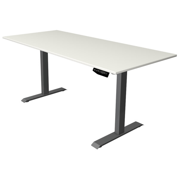 kerkmann Sitz-Steh-Schreibtisch Move 1, (B)1.200 mm, grau
