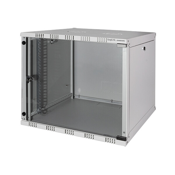 LogiLink 19" Wandverteiler SOHO, 6 HE, grau (RAL7035)