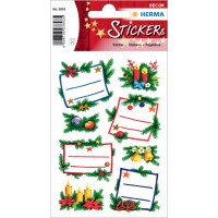HERMA Weihnachts-Sticker DECOR "Weihnachtsbriefe", Widmung