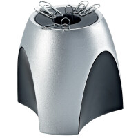 HAN Klammernspender DELTA, Polystyrol, schwarz blau