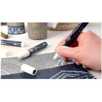 KREUL Textilmarker OPAK, Rundspitze fine, schwarz