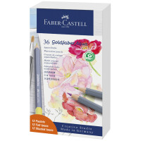 FABER-CASTELL Aquarellstifte GOLDFABER, 36er Geschenkset