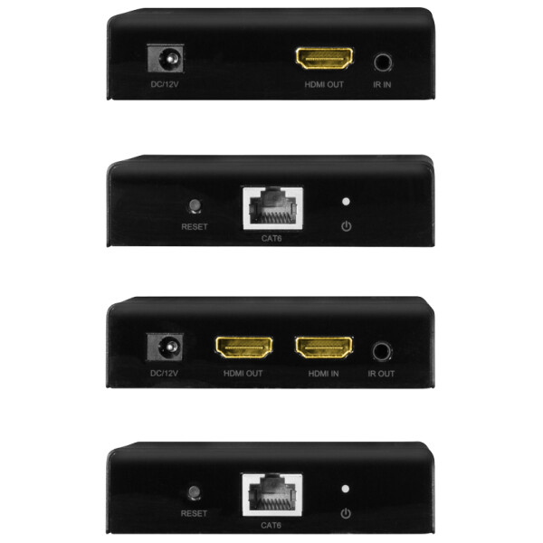 LogiLink 4K 60 Hz HDMI Extender Splitter Set over IP, 70 m