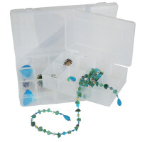 KLEIBER Sortimentskasten, 15 Fächer, transparent