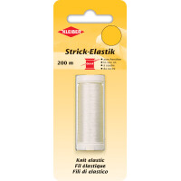 KLEIBER Strick-Elastik, 200 m, tansparent