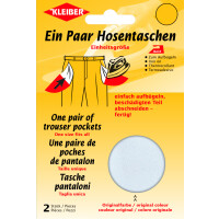 KLEIBER Quick-Ein-Paar-Hosentasche, weiß