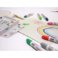 KREUL Textilmarker medium "Junior", Set...