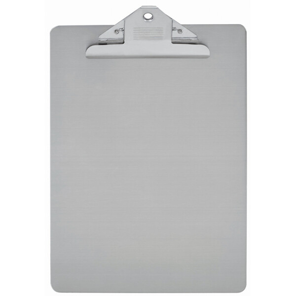 MAUL Klemmbrett MAULsteel, Edelstahl, DIN A4, silber