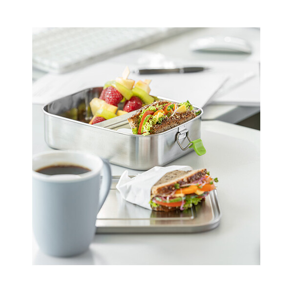 APS Lunchbox LUNCHBUDDY L, aus Edelstahl, 1,1 Liter