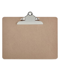 MAUL Klemmbrett MAULclassic, Hartfaser-Holz, DIN A4 quer