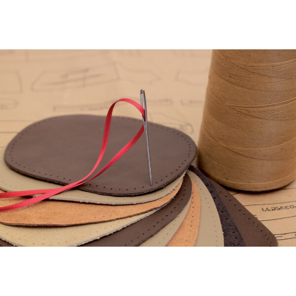 KLEIBER Nappa-Lederflecken oval, 100 x 125 mm, schwarz