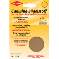 KLEIBER Quick-Camping-Bügelstoff, 340 x 120 mm, rohweiß