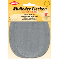 KLEIBER Wildleder-Aufnähflecken, 100 x 125 mm, beige
