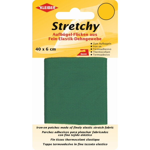 KLEIBER Stretchy-Bügel-Flicken, 400 x 60 mm, weiß