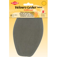 KLEIBER Velour-Leder-Imitat, 95 x 185 mm, beige